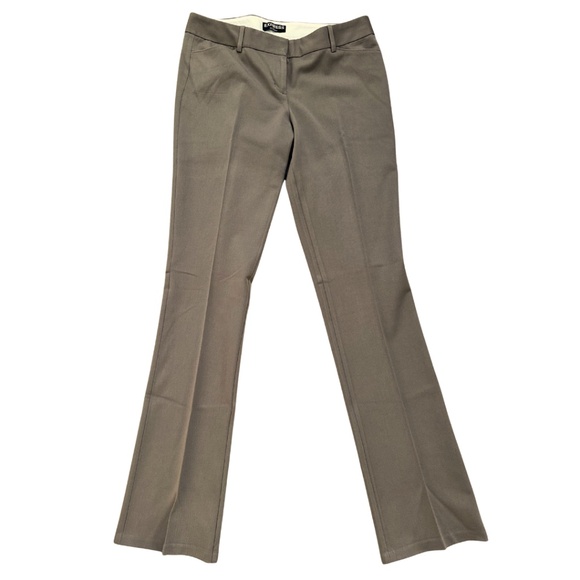 Express Brown Columnist Trousers | Size 8 Long - Picture 1 of 4